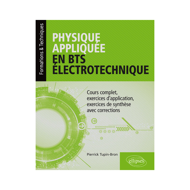 Physique appliquée en BTS Électrotechnique