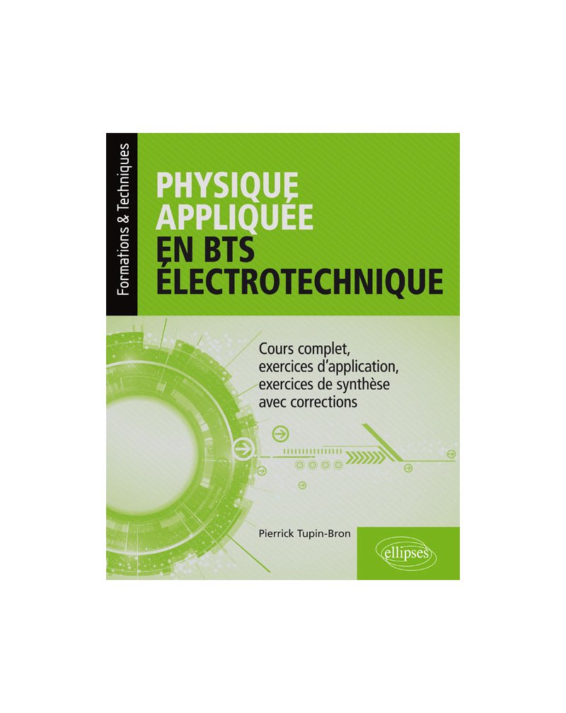 Physique appliquée en BTS Électrotechnique
