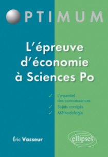 L’épreuve d’économie à Sciences po - rappels de cours et sujets corrigés