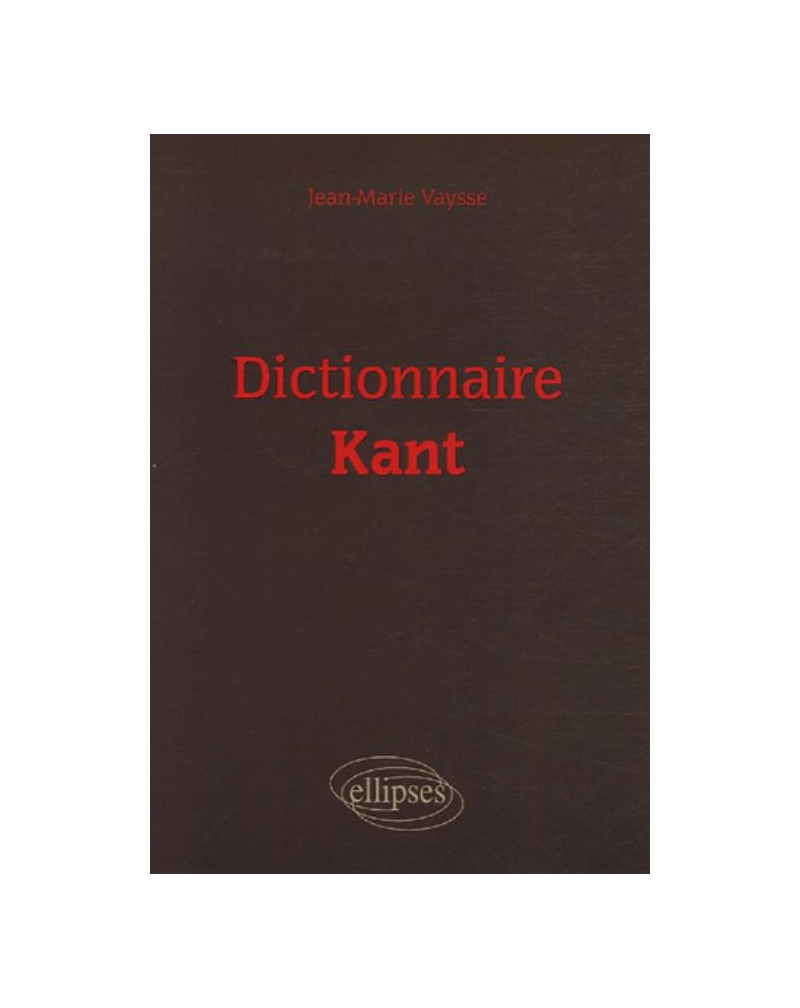 Dictionnaire Kant