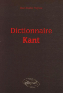 Dictionnaire Kant