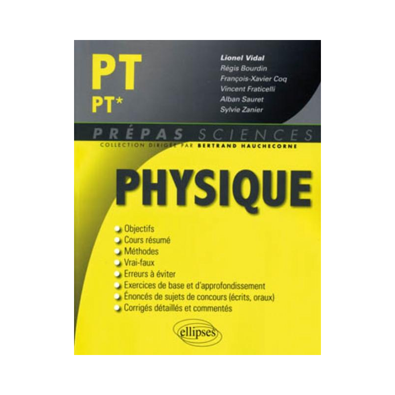 Physique PT/PT*