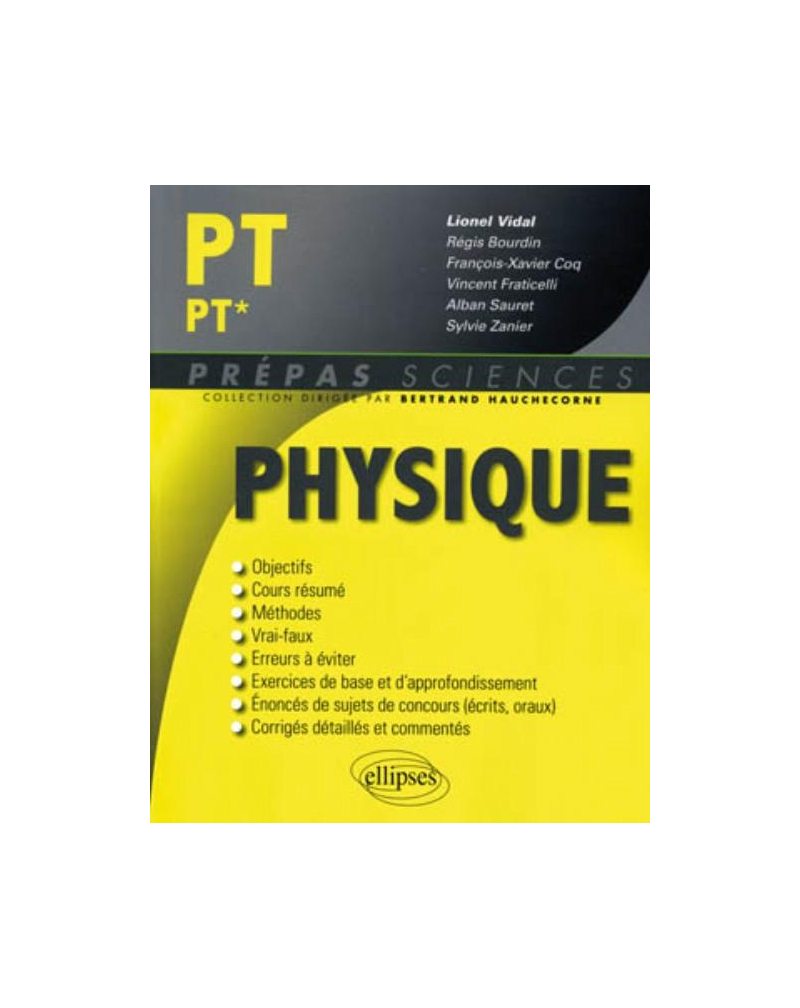 Physique PT/PT*