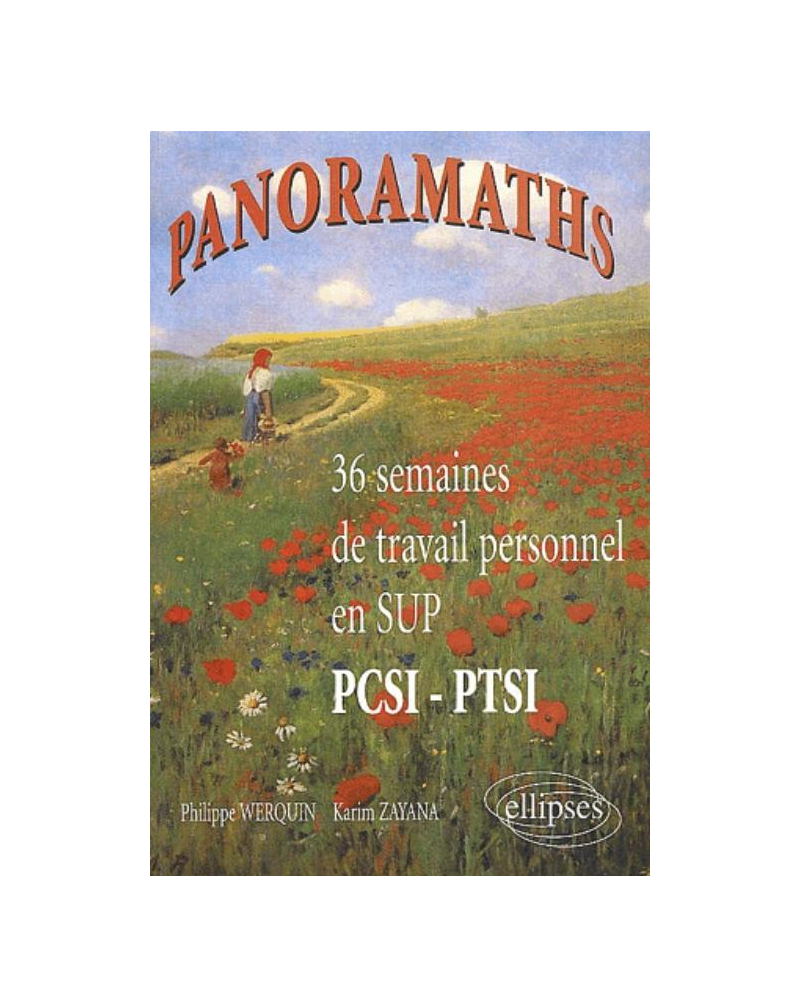 Panoramaths - 36 semaines de travail personnel en Sup