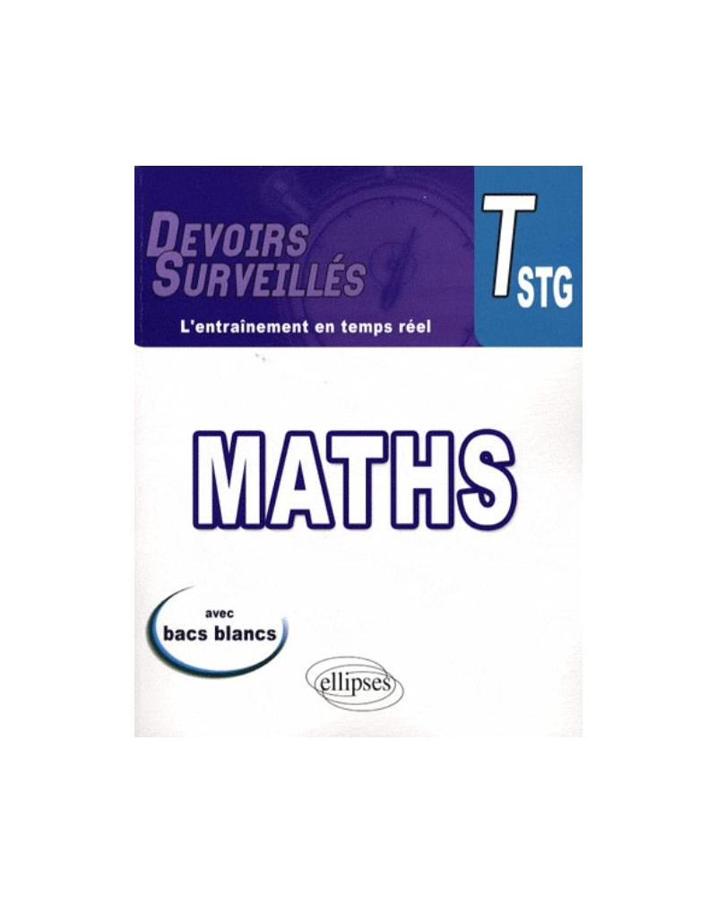 Mathématiques - Terminale STG