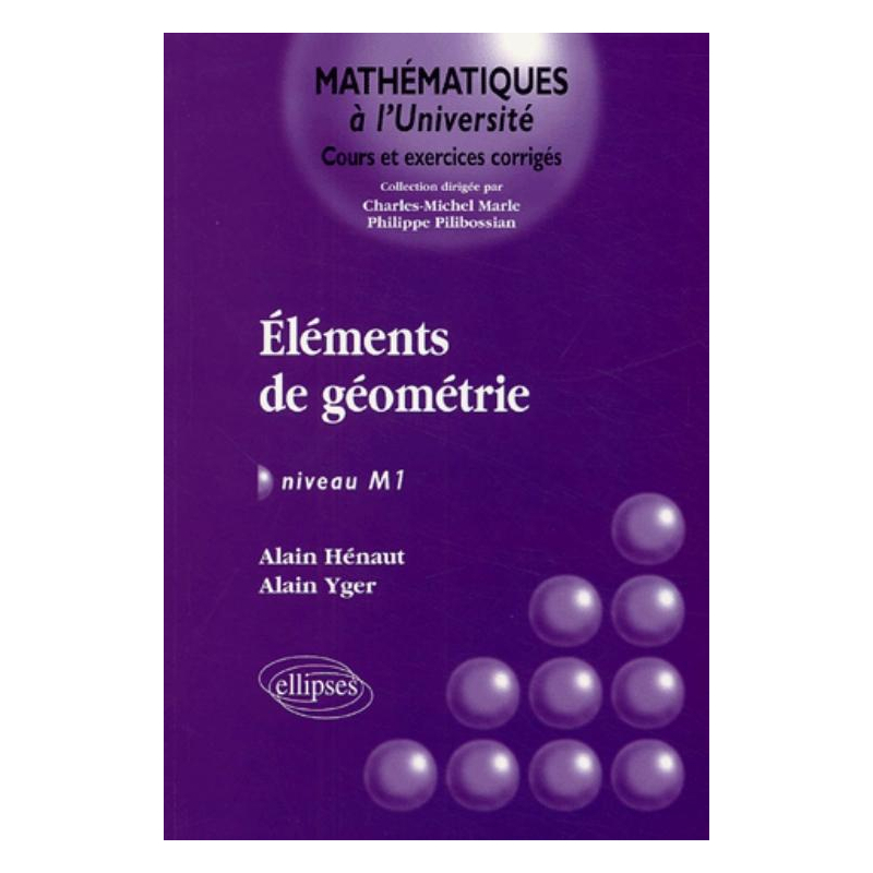 Eléments de géométrie - Niveau M1