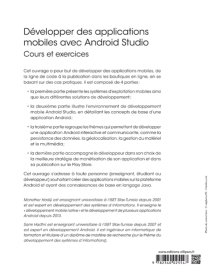 Développer des applications mobiles avec Android Studio - Cours et exercices