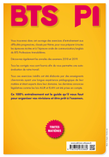 BTS Professions immobilières