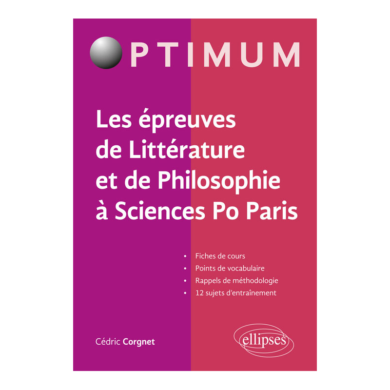 Les épreuves de Littérature et de Philosophie à Sciences Po Paris