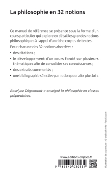 La philosophie en 32 notions