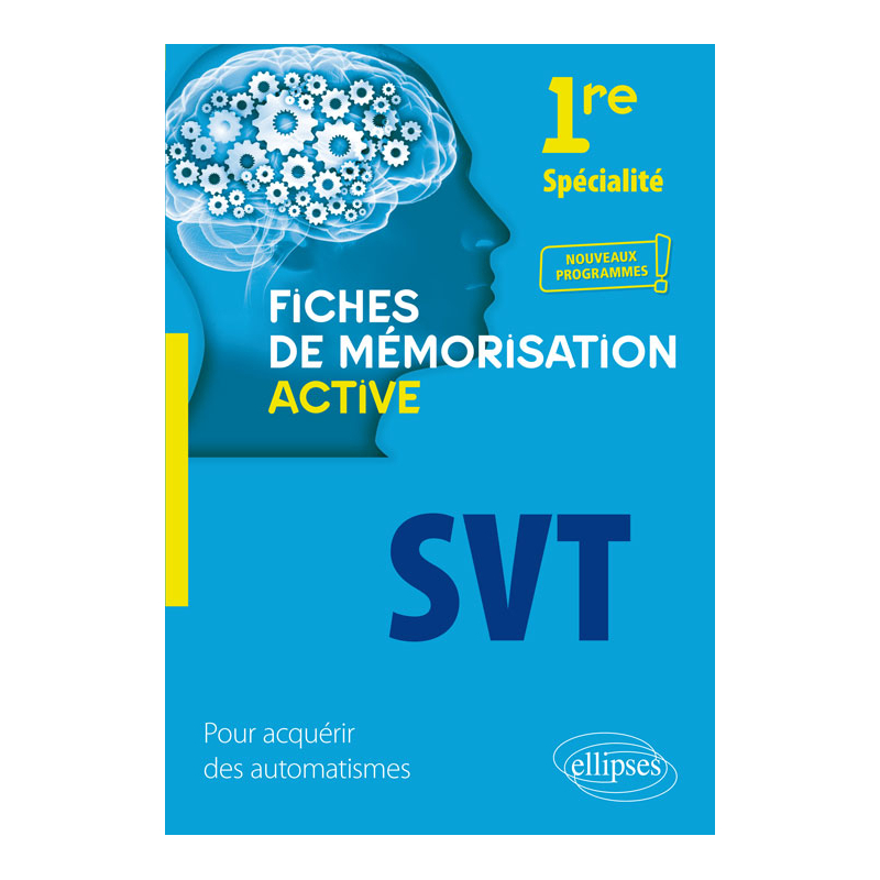 Spécialité SVT - Première - nouveaux programmes