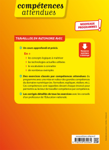 Sciences numériques et technologie - Seconde - nouveaux programmes