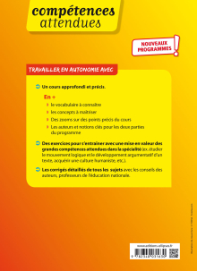 Spécialité Humanités, Littérature et Philosophie - Première - nouveaux programmes