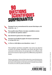 90 questions scientifiques surprenantes
