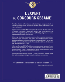L'Expert du Concours SESAME - Édition 2020