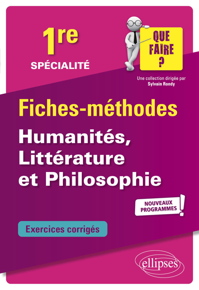 Spécialité Humanités, Littérature et Philosophie - Première - Nouveaux programmes