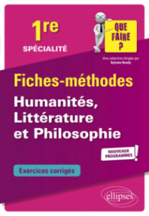 Spécialité Humanités, Littérature et Philosophie - Première - Nouveaux programmes