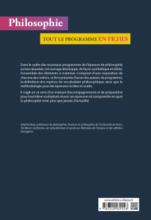 Philosophie - Terminale - Tout le programme en fiches - Nouveaux programmes