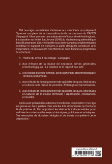 CAPES espagnol. Épreuve de composition 2021. Jayro Bustamante : La Llorona (2019) - 2e édition