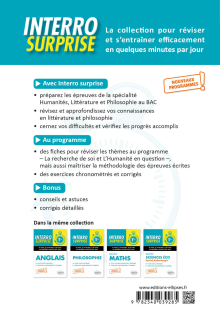 Spécialité Humanités, Littérature et Philosophie - Terminale - Nouveaux programmes