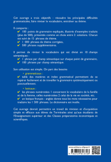 La grammaire anglaise par le thème - Maîtriser 100 difficultés grammaticales courantes