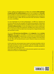 Mathématiques - Seconde - Pour aller plus loin en démontrant et en s’entraînant