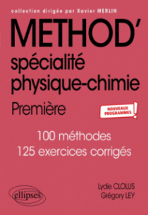 Spécialité Physique-Chimie - Première - nouveaux programmes