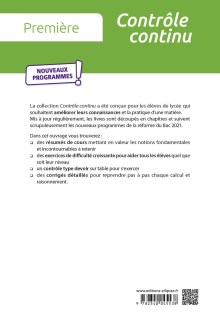 Mathématiques - Première technologique enseignement commun STHR, STI2D, STL, STMG et ST2S