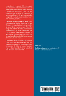 Questions internationales en fiches - 3e édition revue et augmentée