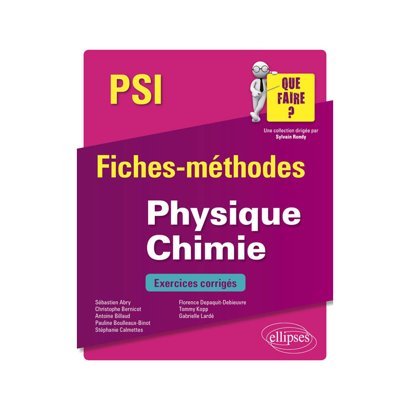 Physique-Chimie PSI
