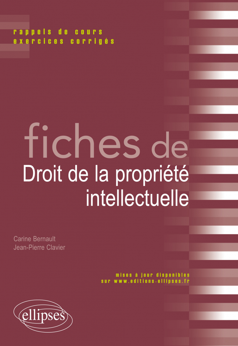 Fiches de droit de la propriété intellectuelle