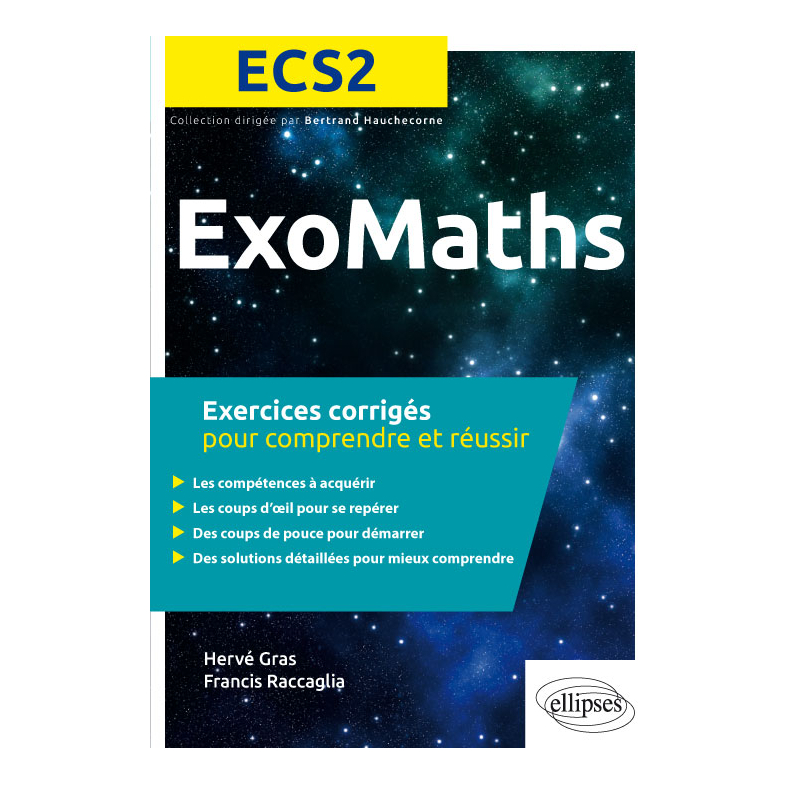 Maths ECS2 - Exercices corrigés pour comprendre et réussir