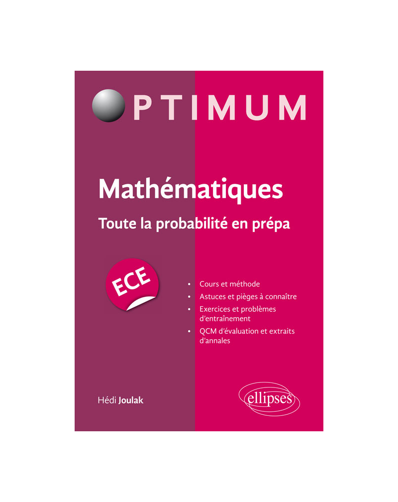 Mathématiques : Toute la probabilité en prépa ECE