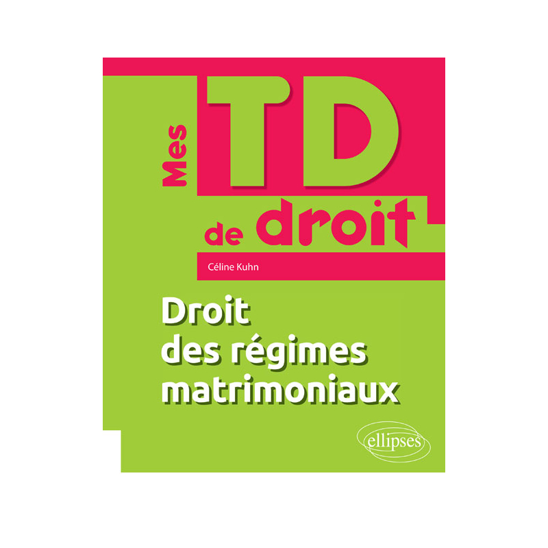 Droit des régimes matrimoniaux