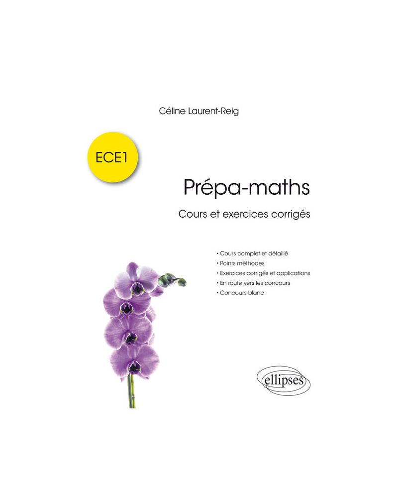 Prépa-maths - Cours et exercices corrigés ECE1