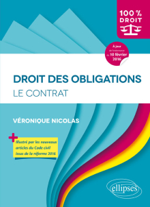 Droit des obligations. Le contrat