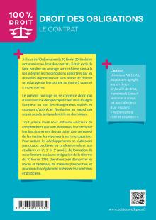 Droit des obligations. Le contrat