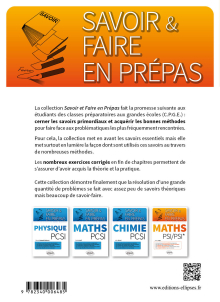 Physique-chimie PSI/PSI*