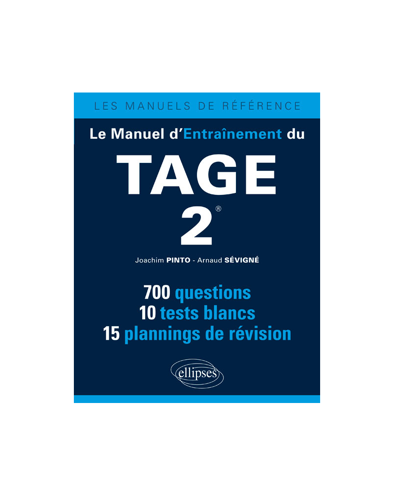 Le Manuel d’Entraînement du Tage 2®