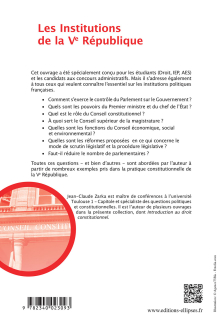 Les institutions de la Ve République - 6e édition