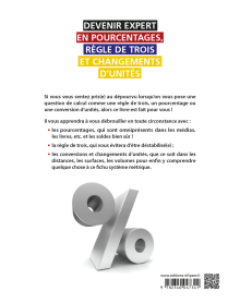 Devenir expert en pourcentages, règle de trois et changements d'unités