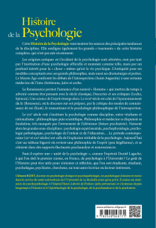 Histoire de la Psychologie - Des origines à nos jours