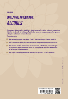 Français, Première. L’œuvre et son parcours : Apollinaire, Alcools, parcours "Modernité poétique ?"