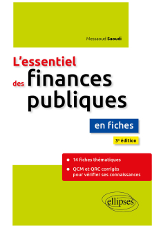 L'essentiel des finances publiques en fiches - 3e édition