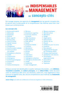 Les indispensables du management en concepts-clés