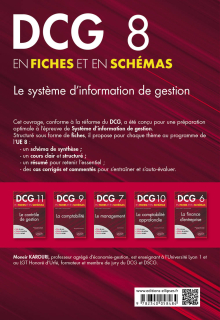 DCG 8 - Le système d'information de gestion en fiches et en schémas