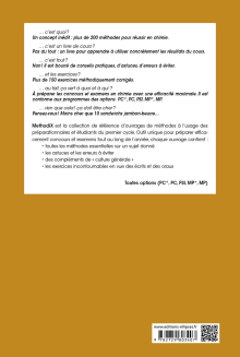 Chimie - 200 méthodes et 150 exercices