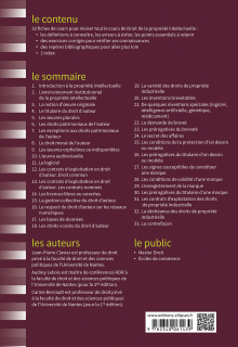 Fiches de droit de la propriété intellectuelle - 2e édition