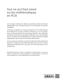 Tout ce qu’il faut savoir sur les mathématiques en PCSI