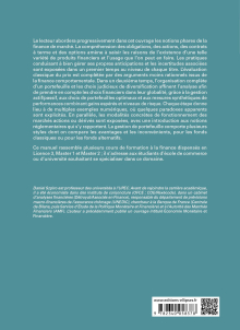 Produits financiers. Gestion de portefeuille